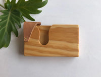 琉球松の名刺入れ