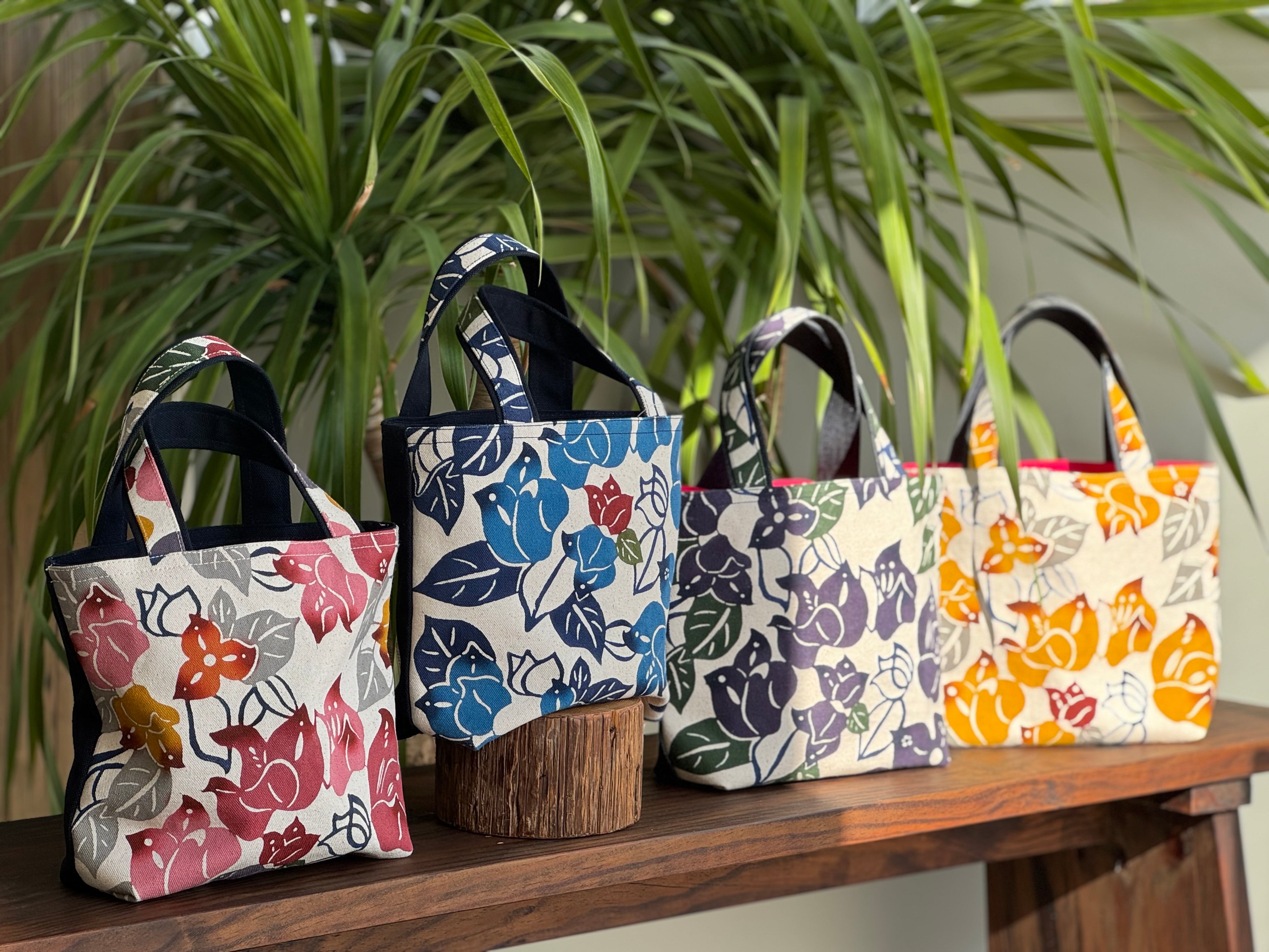 ブーゲンビリアミニトートバッグ