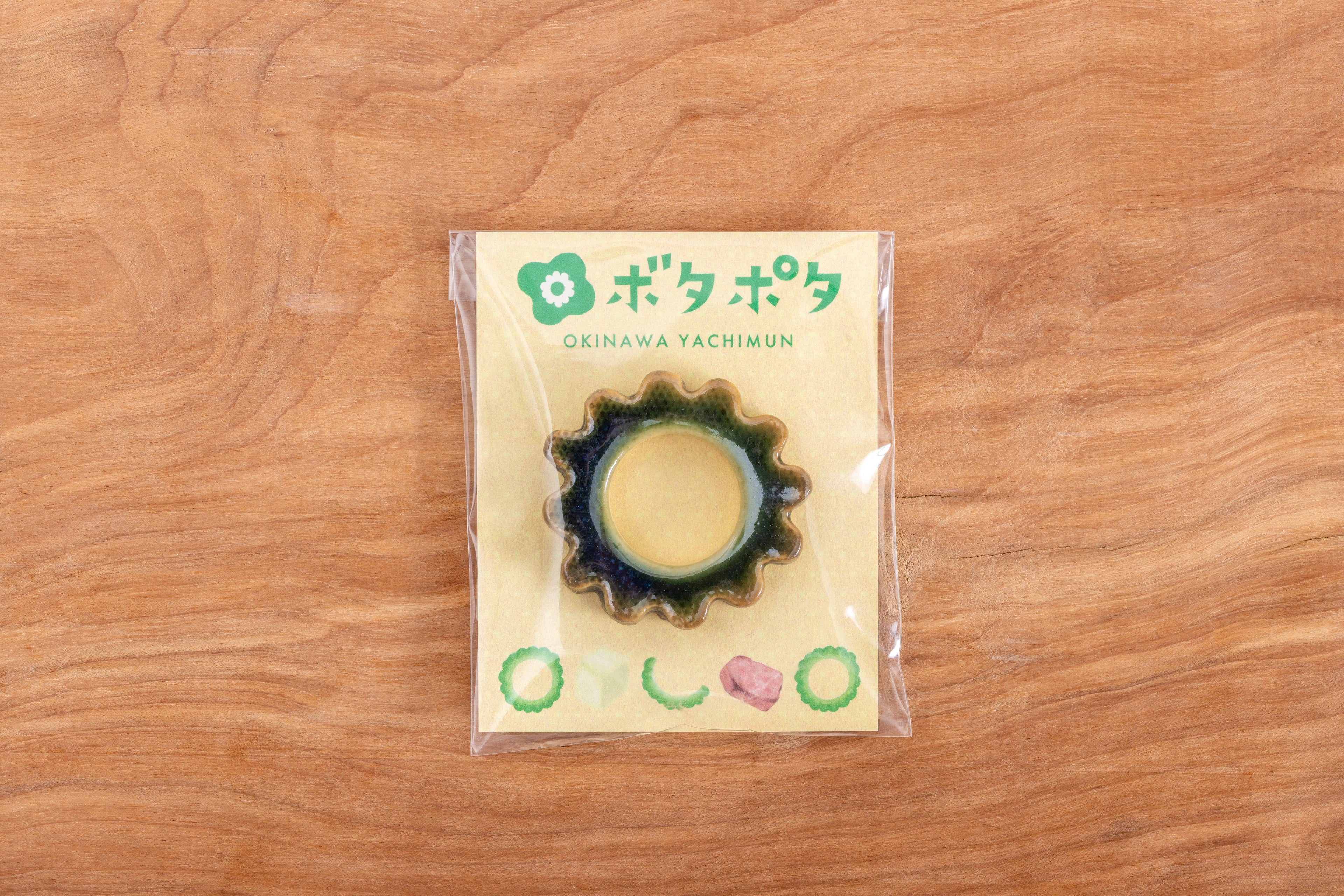 ゴーヤーの箸置き（丸）