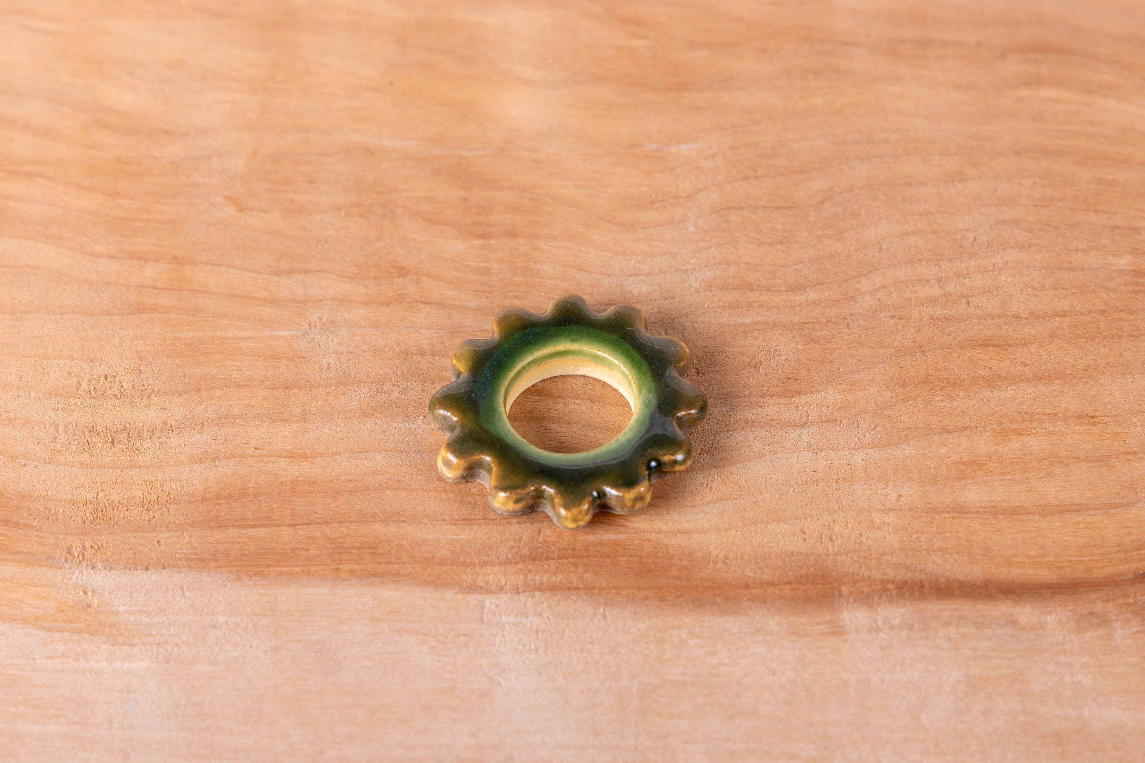 ゴーヤーの箸置き（丸）