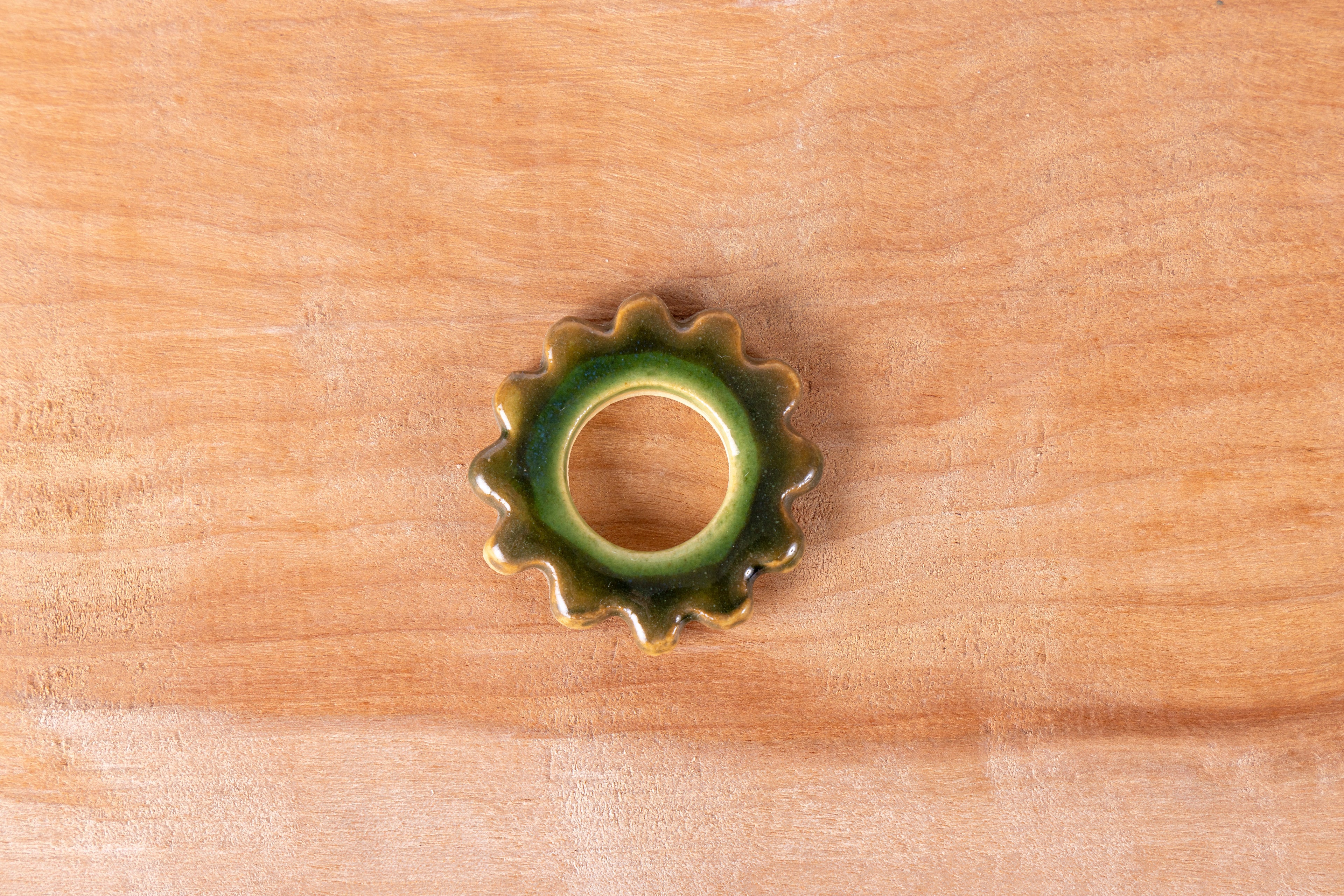 ゴーヤーの箸置き（丸）