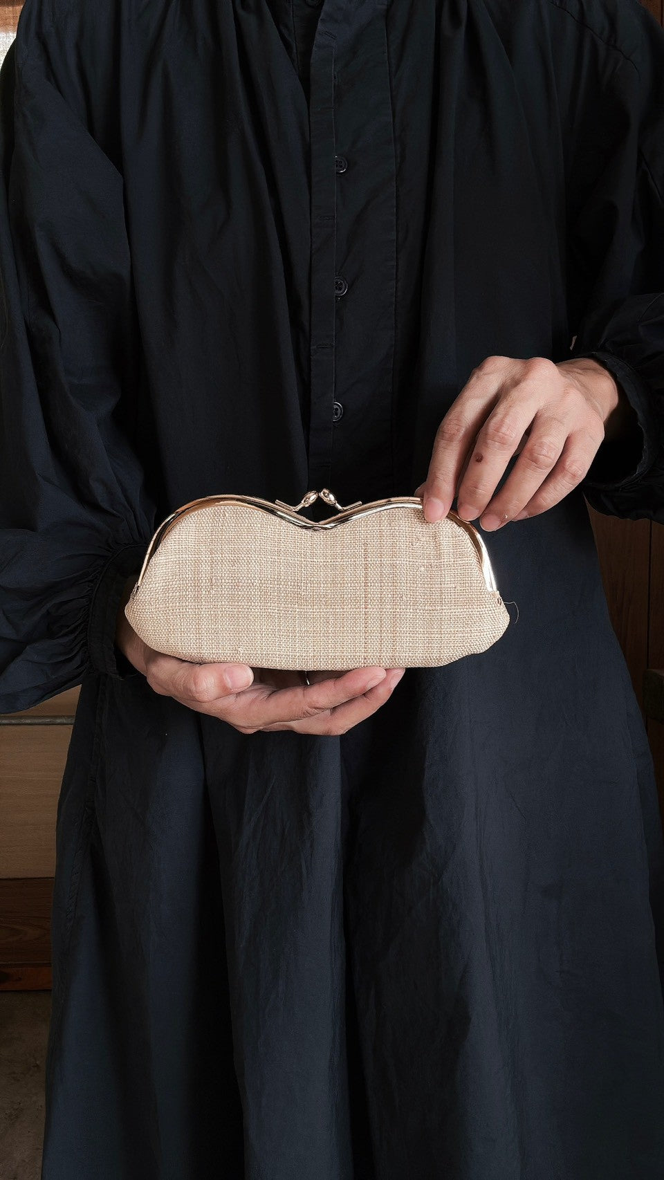 芭蕉布「メガネケース」